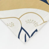 Moderne Marokkaanse Geometrische Naadloos Patroon Fleece Deken (Hoek)