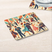 Moderne Martini's uit het midden van de eeuw bij d Kartonnen Onderzetters (Schuin)