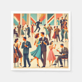 Moderne Martini's uit het midden van de eeuw bij d Servet