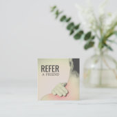 Moderne massage Therapist foto Referral (Staand voorkant)