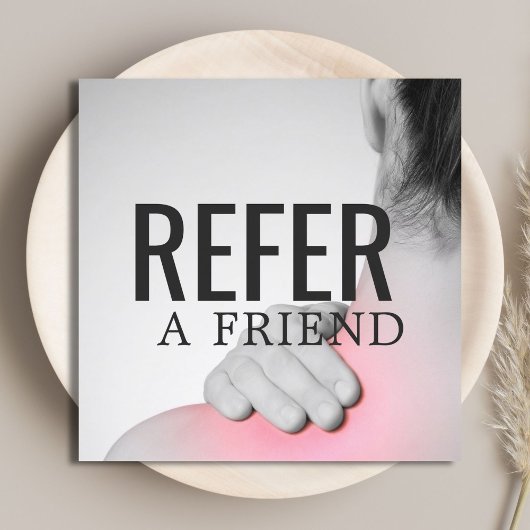 Moderne massage Therapist foto Referral