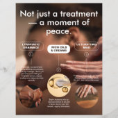 Moderne Massagespa Promotie Flyer (Voorkant)