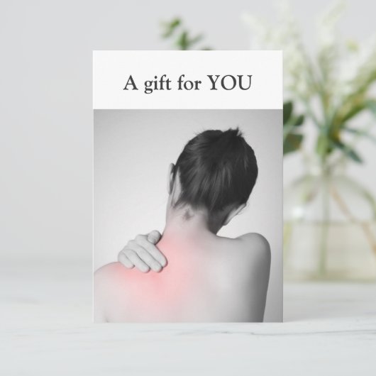 Moderne massagetherapeutische gigant (Staand voorkant)