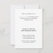 Moderne massagetherapeutische gigant (Achterkant)