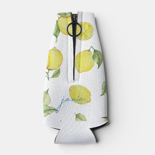 Moderne Matching Bruid Bach-feest | Lemons Flesjeskoeler (Achterkant)