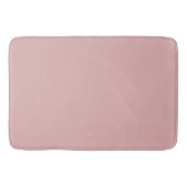 Moderne mauve roze effen kleur badmat (Voorkant)