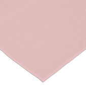 Moderne mauve roze effen kleur korte tafelloper (Hoek)