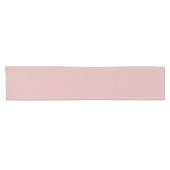 Moderne mauve roze effen kleur korte tafelloper (Horizontaal)