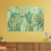 Moderne Meadow Floral Canvas Art (Insitu (Woonkamer))