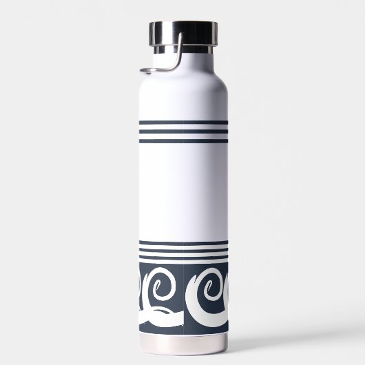 Moderne meander waterfles (Rechts)