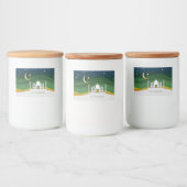 Moderne medicamarak snijmoskee - Etiket voor voeds (Flessen)