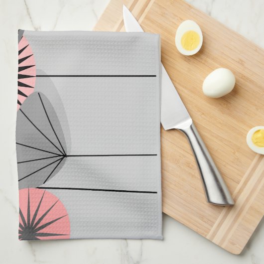 Moderne medio-centraaltjes Dandelion Clocks 2 Theedoek (Quarter Fold)