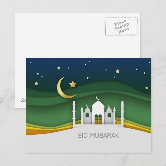 Moderne medio-messenmaffia - Briefkaart (Voorkant / Achterkant)