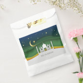 Moderne medio-messenmakerij met elegante mubarak bedankzakje (Gezegeld)