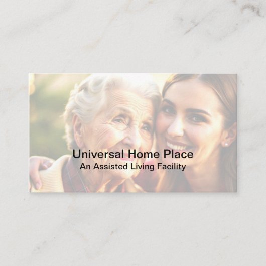 Moderne Medisch Begeleide Woonplaats Visitekaartje (Voorkant)