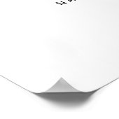 Moderne medische faculteit arts afstudeer welkom poster (Hoek)