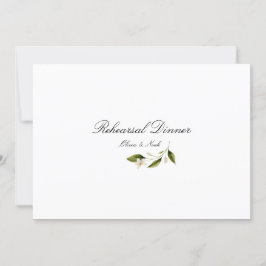 Moderne mediterrane citroen repetitie diner Kaart