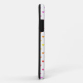 Moderne Meerkleurige Harten op Wit Case-Mate iPhone Case (Achterkant/rechts)