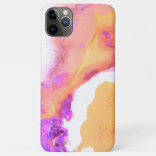 Moderne Meisjesachtige Abstracte Vloeibare Kunst Case-Mate iPhone Case