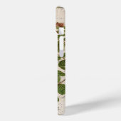 Moderne meisjesachtige bladeren krans Paris Eiffel Case-Mate iPhone Case (Achterkant / Links)