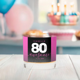 Moderne Meisjesachtige Heet Roze 80 en Geweldig Whisky Glas