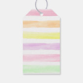 Moderne meisjespopulatie Je bent de oudste verjaar Cadeaulabel (Achterkant)