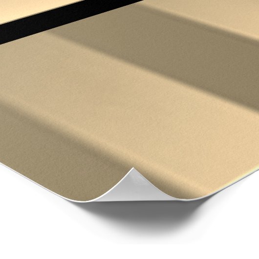 Moderne meisjessilhouet, strepen, haar, make-up poster (Hoek)