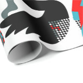 Moderne mensen cadeaupapier (Rol Hoek)