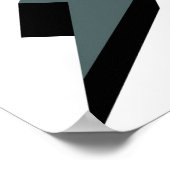 Moderne mensen illustratie poster (Hoek)