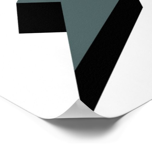 Moderne mensen illustratie poster (Hoek)