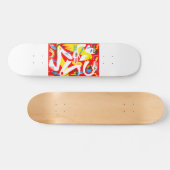 Moderne mensen skateboard dek (Horizontaal)