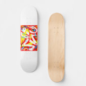 Moderne mensen skateboard dek (Voorkant)