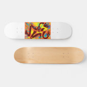 Moderne mensen skateboard dek (Horizontaal)