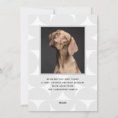 Moderne Merry Shimmer Vakantie 2-Foto Kaart (Achterkant)