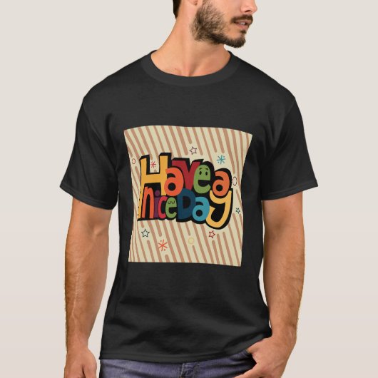 Moderne Message Vector Art T-shirt (Voorkant)