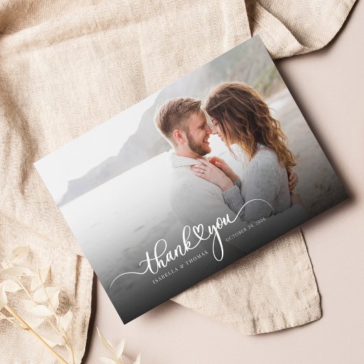 Moderne met de hand-breedband van het Manuscript F Briefkaart