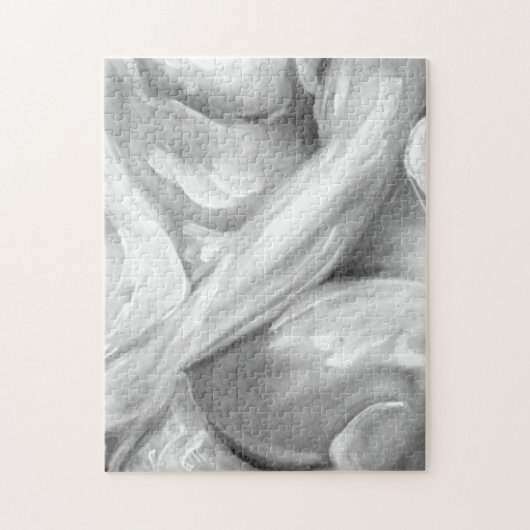 Moderne, met de hand getekende, abstract schilderi legpuzzel (Verticaal)
