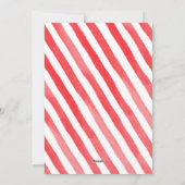 Moderne, met de hand uitgeruste, prettige kerstfot feestdagenkaart (Achterkant)