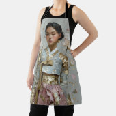 Moderne Metal Hanbok Kunst Schort (Insitu)