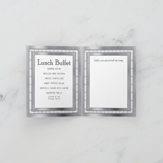 Moderne metale textielkoestel (Binnen)