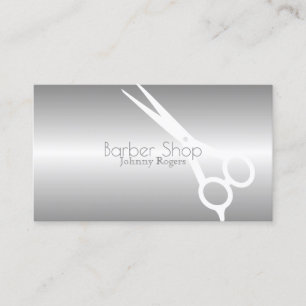 Moderne metalen bekleding visitekaartje