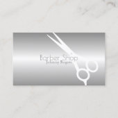 Moderne metalen bekleding visitekaartje (Voorkant)