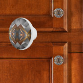 Moderne Metalen Keramische Knop