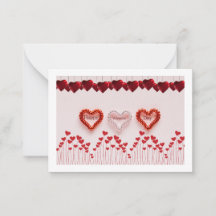 Moderne Metalen Lente Hartjes Valentijnsdag 