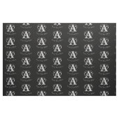 Moderne metalen monogram (A) Stof (Fat Quarter)