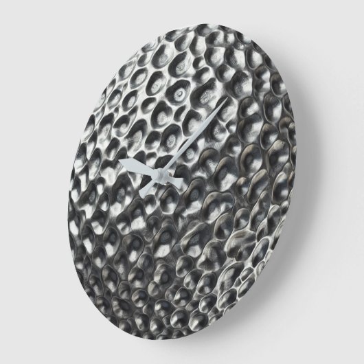 Moderne Metallic Golf Ball Textuur Grote Klok (Hoek)