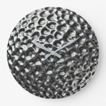 Moderne Metallic Golf Ball Textuur