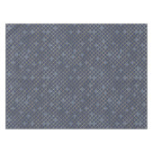 Moderne Metallic Goud Marine Blauwe Zeemeermin Sch Tafelkleed (Voorkant (Horizontaal))
