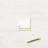 Moderne Metselaars Pot Lavendel - Persoonlijk Post-it® Notes (Op bureau)