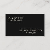 Moderne microblading, Eyebrows, Permanente Makeup Visitekaartje (Achterkant)